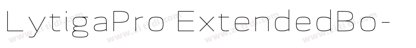 LytigaPro ExtendedBo字体转换